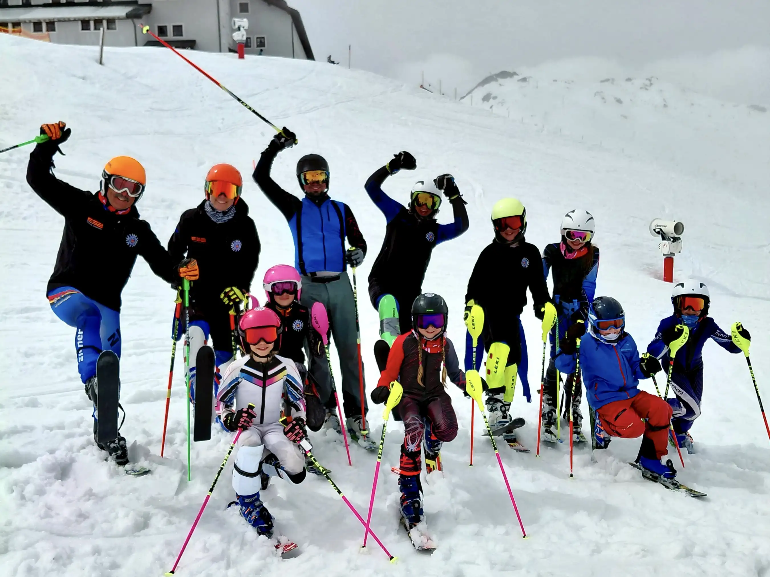 Firngleiten und Shortcarving in in der Silvretta Montafon