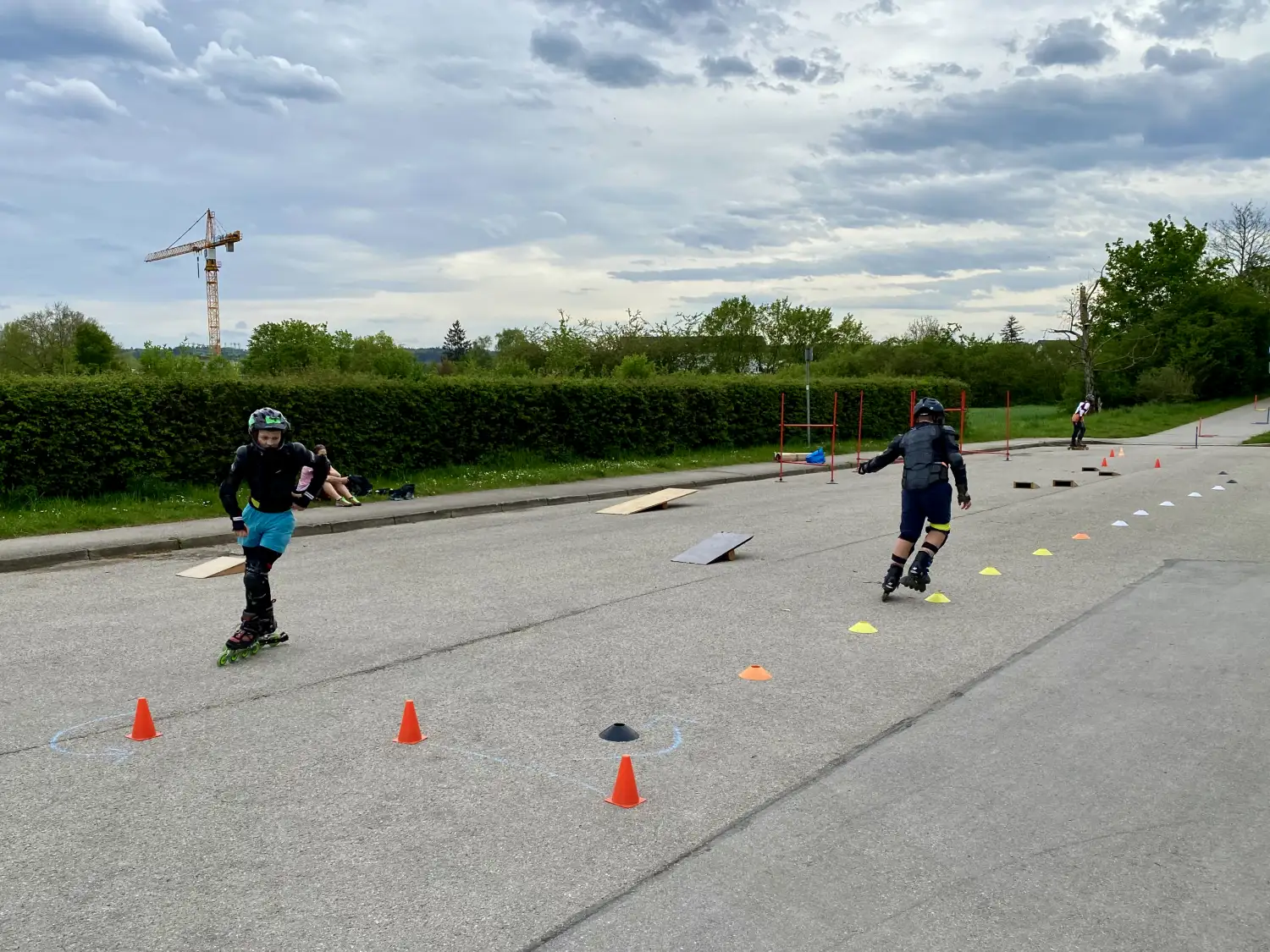 Inline Skating in Fürstenfeldbruck mit dem Ski-Club Fürstenfeldbruck